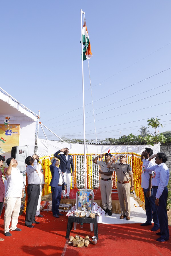 MIDHANI celebrated the 76th Republic Day